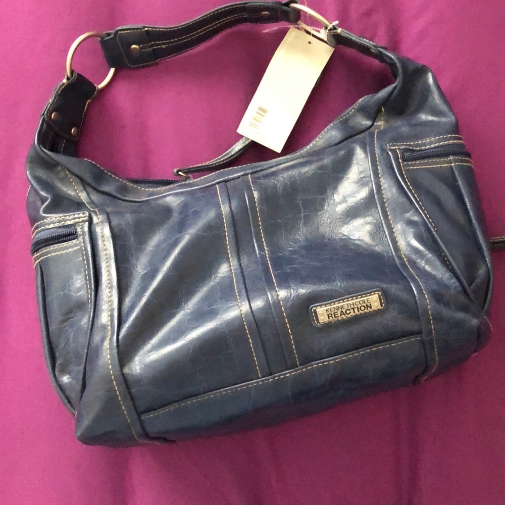 NWTA Kenneth Cole blue handbag